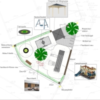 Spielplatz auf dem Marktplatz in Wietmarschen