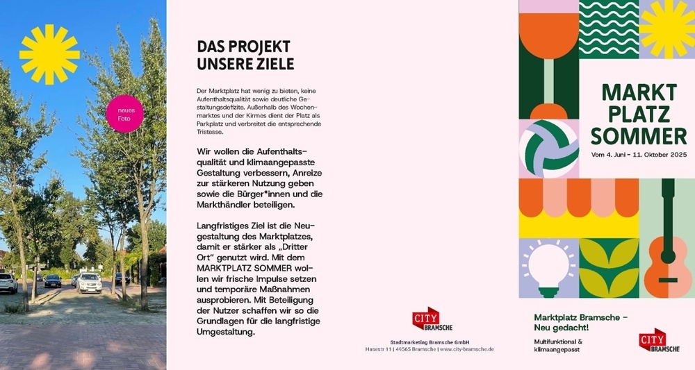Marktplatz Bramsche - multifunktional, klimaangepasst, für alle! 28.05.2025